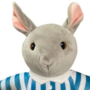 Kohls Cares Goodnight Moon Plush Bunny Rabbit 14" Striped Pajamas Stuffed Animal